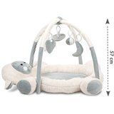Lorelli podloga za igru Mary Plush, White&Grey | shoptok.hr