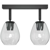  Stropni reflektor Crna 33 x 13 x 26 cm Staklo i Metal | Eponuda.ba