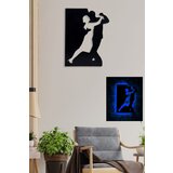 Wallity zidna led dekoracija dancing couple, 16 x 16 x 2 cm, 25.2 w, plava Cene
