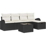  Set sofe 6 kom. Crna i Krema poliratan | shoptok.hr