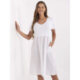 Italy Moda Dress-DHJ-SK-25370.85-white | Shoptok.si