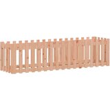 vidaXL Vrtna visoka greda z ograjico 200x50x50 cm trden les douglas | Shoptok.si