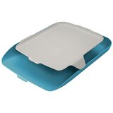 Leitz Namizni predalnik Cosy s polico, 1 kos, moder | Shoptok.si