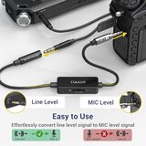 CUBILUX 30 cmkabel 3,5 mm Line Out–Mic In z regulatorjem | Shoptok.si