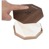Gingko Smeđa LED stolna lampa (visina 18 cm) Twist Hexagon – | shoptok.hr