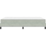  Krevet s opruga kutije Svijetlo siva 160 x 210 cm tkanina | shoptok.hr