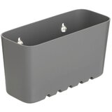 Tatay zidna košara za odlaganje 20x8,5x11cm pp, siva standard | shoptok.hr