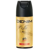 Denim Muški dezodorans Gold, 150ml Cene