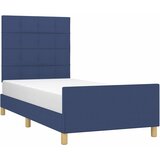  Okvir za krevet bez madraca plava 80x200cm od tkanine | shoptok.hr