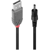 Lindy USB kabel USB 2.0 USB-A vtič\, DC vtič 3\,5 mm 1.50 m črna 70266, (20417308) | Shoptok.si