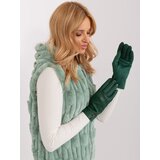 Wool Fashion Italia Gloves-AT-RK-239801.11-dark green | shoptok.hr