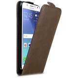 Cadorabo Ohišje, združljivo z Samsung Galaxy J7 2015 v kava rjava - Zaščitni ovitek v obliki flipa z magnetnim zapiranjem, (20551878) | Shoptok.si