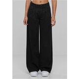 Urban Classics Women's Organic Pleated Pants - Black | Eponuda.ba