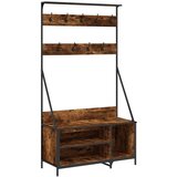  Stalak za odjeću i cipele boja hrasta 100x41x184 cm | shoptok.hr