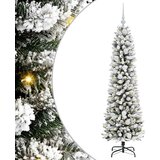 vidaXL Umestno božično drevo med 150 LED Zelena in bela 150 cm, (5000066870) | Shoptok.si