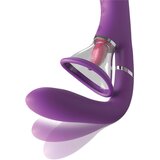 Pipedream Fantasy For Her - 4 motorni vibrator točke G in stimulator klitorisa z jezikom (vijolična) | Shoptok.si