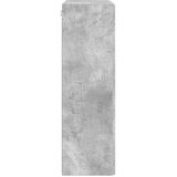 TV zidni ormar Zidne Betonski sivi 59,5 x 31 x 100 cm | shoptok.hr