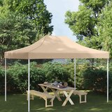 Krov za šator za zabave 4,5 x 3 m bež 270 g/m² | shoptok.hr