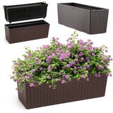 KADAX balkonski lonček za rože z vstavljivim stojalom za ograjo 19x56 cm, (5000345976) | Shoptok.si