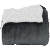  Odeja Temno siva 130 x 150 cm Flis, (5000288066) | Shoptok.si