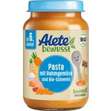 Alete Bio testenine s kremno zelenjavo in bio svinjino - 190 g | Shoptok.si