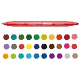 Birello Double Felt Tip Pens - 30 kos.