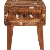 vidaXL Konačni stolovi Šareni 40 x 32 x 46 cm masivno obnovljeno drvo | shoptok.hr