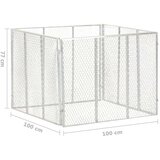  Vrtni kompostnik 100x100x77 cm pocinkano železo | Shoptok.si