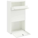  Sandučić za pakete s pohranom Bijelo 44 x 22 x 82 cm Čelik | shoptok.hr