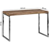 MID.YOU pisalna miza les barve indijskega rožnega lesa | Shoptok.si