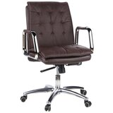 MID.YOU Vrtljiv Stol Villa 10, Rjava | Shoptok.si