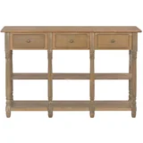 konzolna miza - miza ob steni 110x30x76 cm inženirski les, (21786588)