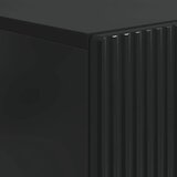  Kabinetska WC ARNHEM Crna 66 x 25 5 x 190 cm Konstruirano drvo - Crna | shoptok.hr