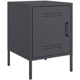 Maison Chic Nočna omarica - Nočna miza antracit 36x39x50,5 cm jeklo, (21690185) | Shoptok.si