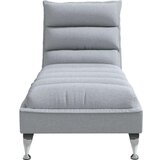  Masažna počivaljka s jastucima svjetlosiva od tkanine | shoptok.hr