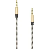 S Box AUDIO KABEL 3.5 Muški - 3.5 mm Muški 1.5 m Zlatni, (08-3535-15g)