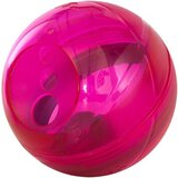 Rogz tumbler lopta za poslastice za pse, plastična, m, 12cm, roze | ePonuda.com