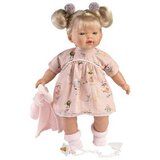  Llorens: Jokajoča lutka Aitane z dudo, v roza jopici 33 cm | Shoptok.si