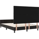vidaXL Postelja Črna 140x200 cm Žamet, (22049537) | Shoptok.si