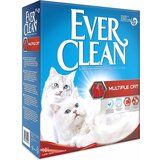 Everclean grudvajući pesak za mačke bez mirisa multiple 10L cene