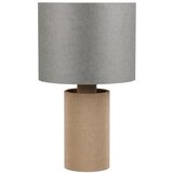  Siva/bež stolna lampa (visina 28 cm) Canio – Cijene