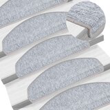 vidaXL Otirači za stepenice 20 kom svijetlosivi 65x24x4 cm | shoptok.hr
