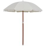  Vrtni suncobran s čeličnim stupom 180 cm boja pijeska | shoptok.hr
