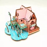  3d drvena puzzle - LETNJA VILA | ePonuda.com