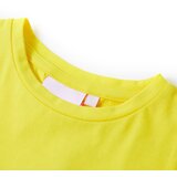  Dječja majica sa širokim rukavima jarkožuta 140 | shoptok.hr
