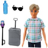  Lutka Anlily - dječak s koferom i putnim priborom - 30 cm | shoptok.hr
