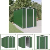  The Living Store Vrtna lopa zelena 192x357x223 cm pocinkano jeklo - Vrtna Lopa, (21745189) Cene