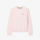 Lacoste Puloverji RELAXED FIT FLEECE CREW NECK Rožnata Cene