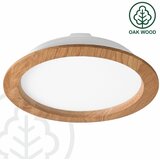  LED ugradna svetiljka WOODY SPOT LED/23,5W/230V 4000K hrast, prečnik 23,5 cm | Eponuda.com