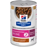Hill’s 10 + 2 gratis! 12 x 354 g Prescription Diet - Diet Gastrointestinal Biome Stew s piletinom